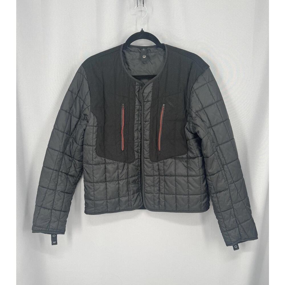 REV'IT! Jacket Mens Large Black Gore-Tex Quilted Liner Motorcycle Thermal